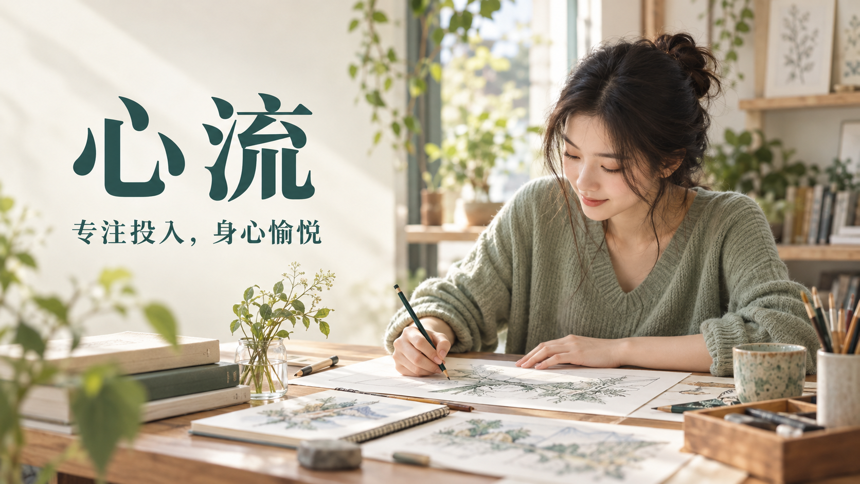 心流栏目概念题图